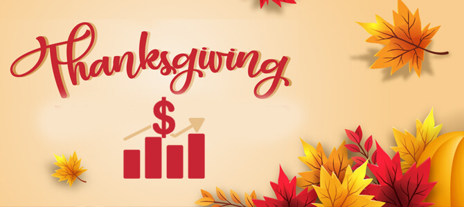 Increase sales on ThanksGiving Day